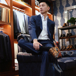 達人-侯同款定制西服