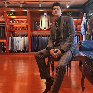 達人-李驍龍同款定制西服